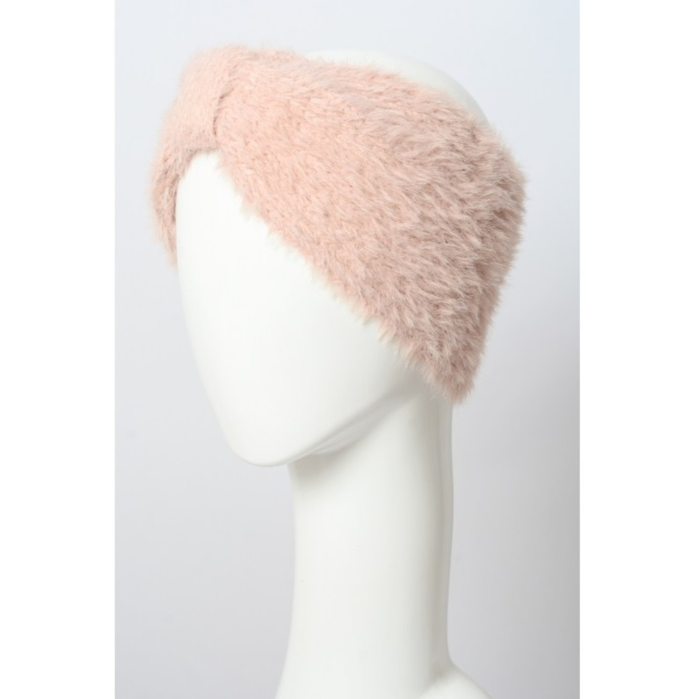 Very Soft MohairLike Bow Knot Turban Hat Headband - Picture 2 of 2